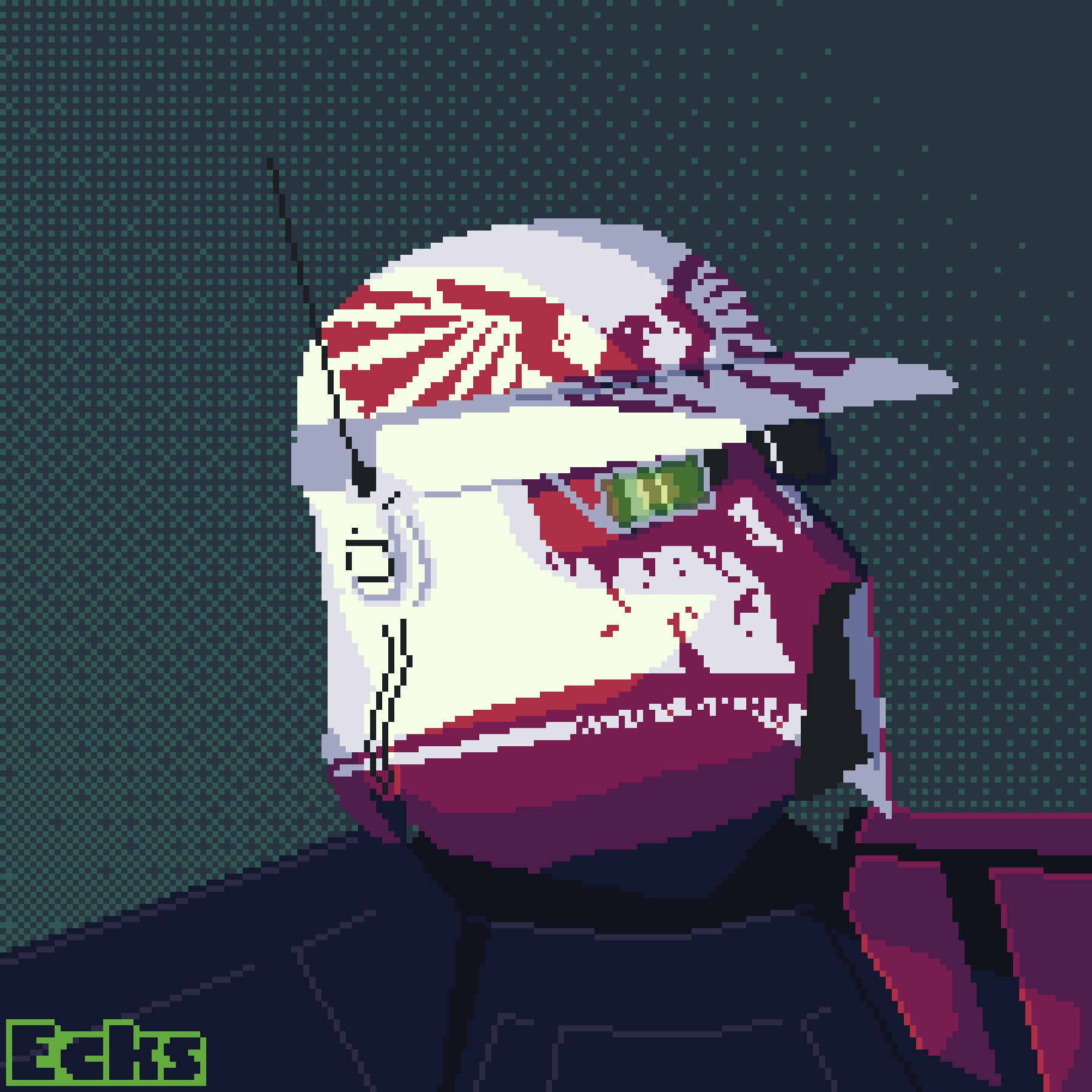 High resolution pixel art of clone trooper PvP