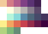 The pallete used for Visit the Galaxy, downgraded32